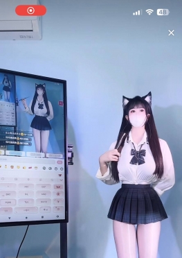 75695-75700黑色超短裙百褶裙黑丝足大长腿美女视频